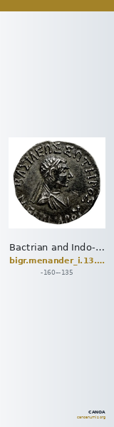 Bactrian and Indo-Greek Coinage Menander I 13.25 — CANOA