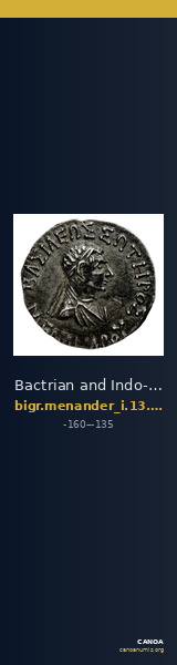 Bactrian and Indo-Greek Coinage Menander I 13.25 — CANOA