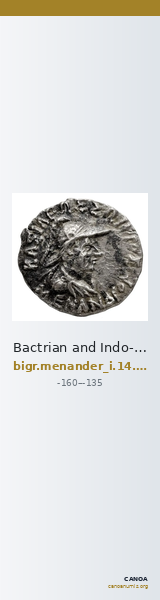 Bactrian and Indo-Greek Coinage Menander I 14.17 — CANOA