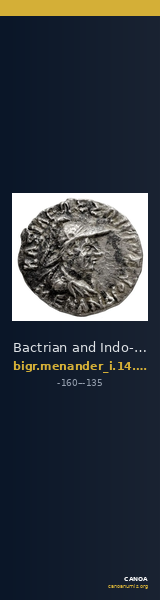 Bactrian and Indo-Greek Coinage Menander I 14.17 — CANOA