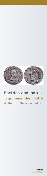 Bactrian and Indo-Greek Coinage Menander I 14.9 — CANOA