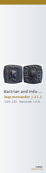 Bactrian and Indo-Greek Coinage Menander I 21.1 — CANOA