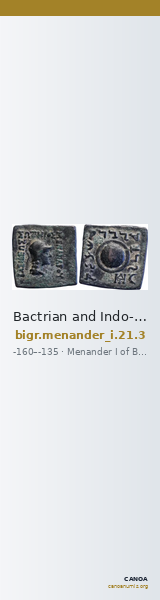 Bactrian and Indo-Greek Coinage Menander I 21.3 — CANOA