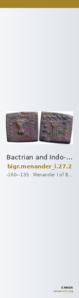 Bactrian and Indo-Greek Coinage Menander I 27.2 — CANOA