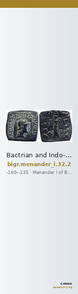 Bactrian and Indo-Greek Coinage Menander I 32.2 — CANOA