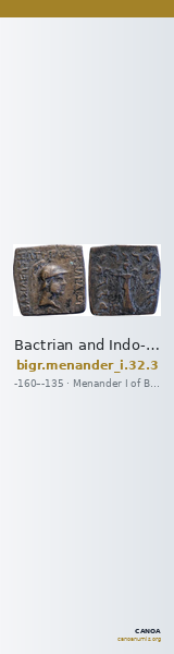 Bactrian and Indo-Greek Coinage Menander I 32.3 — CANOA