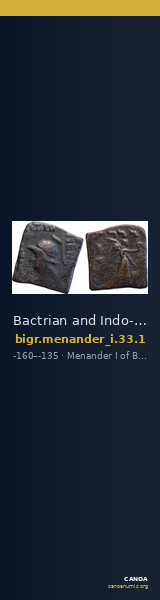 Bactrian and Indo-Greek Coinage Menander I 33.1 — CANOA
