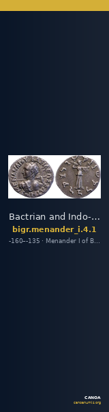 Bactrian and Indo-Greek Coinage Menander I 4.1 — CANOA