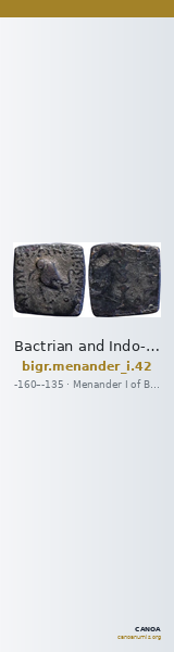 Bactrian and Indo-Greek Coinage Menander I 42 — CANOA