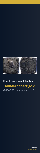 Bactrian and Indo-Greek Coinage Menander I 42 — CANOA