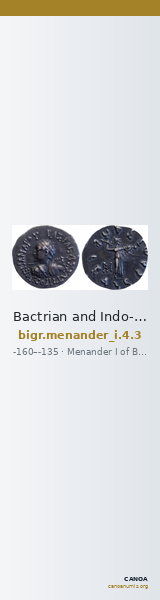 Bactrian and Indo-Greek Coinage Menander I 4.3 — CANOA
