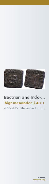 Bactrian and Indo-Greek Coinage Menander I 43.1 — CANOA