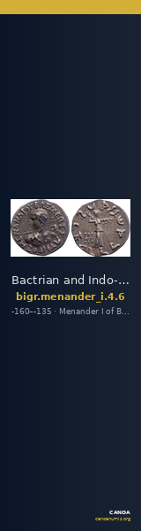 Bactrian and Indo-Greek Coinage Menander I 4.6 — CANOA