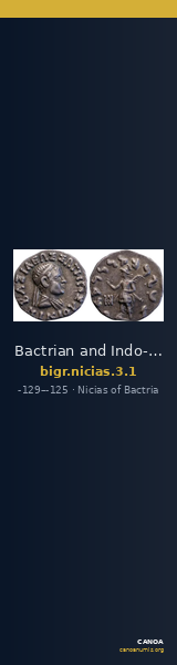 Bactrian and Indo-Greek Coinage Nicias 3.1 — CANOA