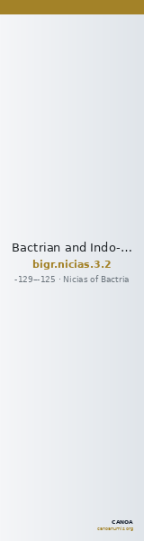 Bactrian and Indo-Greek Coinage Nicias 3.2 — CANOA