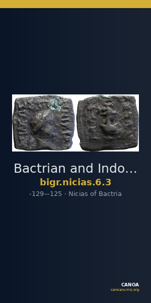 Bactrian and Indo-Greek Coinage Nicias 6.3 — CANOA