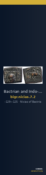 Bactrian and Indo-Greek Coinage Nicias 7.2 — CANOA