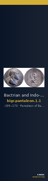 Bactrian and Indo-Greek Coinage Pantaleon 1.1 — CANOA