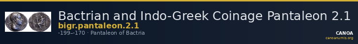 Bactrian and Indo-Greek Coinage Pantaleon 2.1 — CANOA