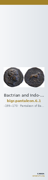 Bactrian and Indo-Greek Coinage Pantaleon 6.1 — CANOA