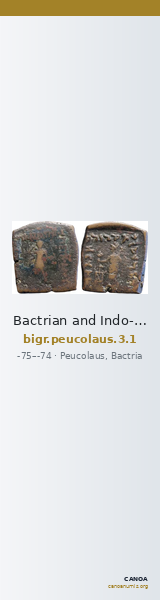 Bactrian and Indo-Greek Coinage Peucolaus 3.1 — CANOA