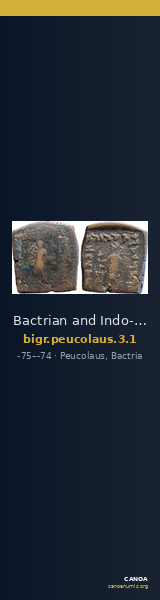 Bactrian and Indo-Greek Coinage Peucolaus 3.1 — CANOA