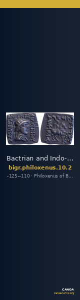 Bactrian and Indo-Greek Coinage Philoxenus 10.2 — CANOA