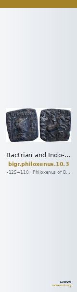 Bactrian and Indo-Greek Coinage Philoxenus 10.3 — CANOA