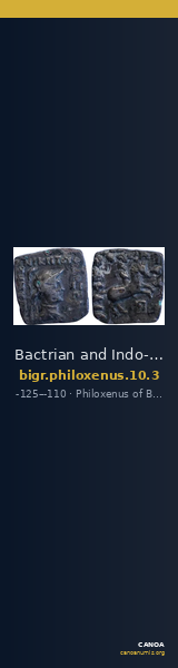 Bactrian and Indo-Greek Coinage Philoxenus 10.3 — CANOA