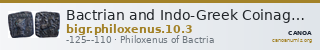 Bactrian and Indo-Greek Coinage Philoxenus 10.3 — CANOA
