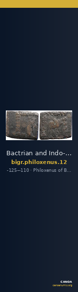 Bactrian and Indo-Greek Coinage Philoxenus 12 — CANOA