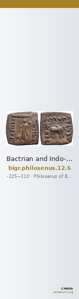 Bactrian and Indo-Greek Coinage Philoxenus 12.6 — CANOA