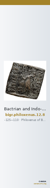 Bactrian and Indo-Greek Coinage Philoxenus 12.8 — CANOA