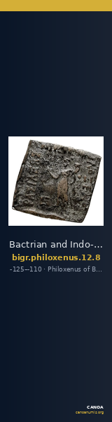 Bactrian and Indo-Greek Coinage Philoxenus 12.8 — CANOA