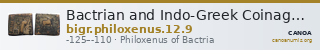 Bactrian and Indo-Greek Coinage Philoxenus 12.9 — CANOA