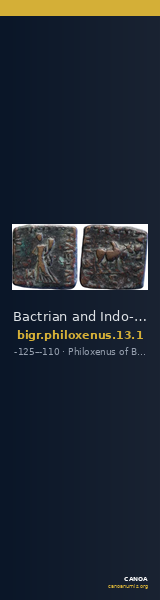 Bactrian and Indo-Greek Coinage Philoxenus 13.1 — CANOA