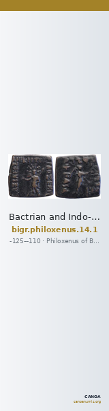 Bactrian and Indo-Greek Coinage Philoxenus 14.1 — CANOA