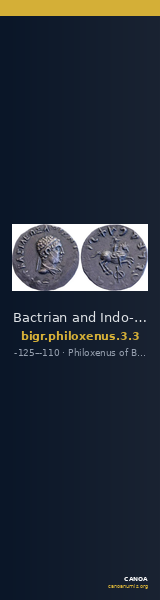 Bactrian and Indo-Greek Coinage Philoxenus 3.3 — CANOA