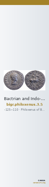Bactrian and Indo-Greek Coinage Philoxenus 3.5 — CANOA