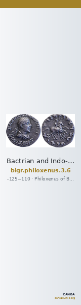 Bactrian and Indo-Greek Coinage Philoxenus 3.6 — CANOA
