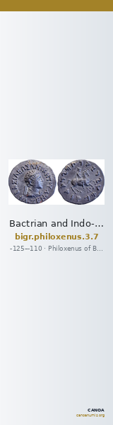 Bactrian and Indo-Greek Coinage Philoxenus 3.7 — CANOA