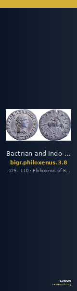 Bactrian and Indo-Greek Coinage Philoxenus 3.8 — CANOA