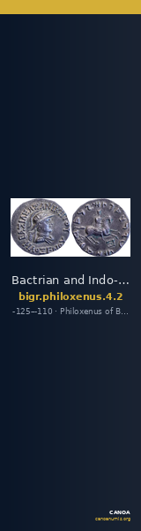 Bactrian and Indo-Greek Coinage Philoxenus 4.2 — CANOA