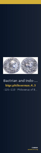 Bactrian and Indo-Greek Coinage Philoxenus 4.3 — CANOA