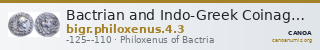 Bactrian and Indo-Greek Coinage Philoxenus 4.3 — CANOA