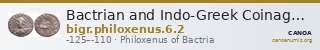 Bactrian and Indo-Greek Coinage Philoxenus 6.2 — CANOA