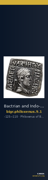 Bactrian and Indo-Greek Coinage Philoxenus 9.1 — CANOA