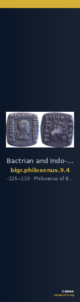 Bactrian and Indo-Greek Coinage Philoxenus 9.4 — CANOA