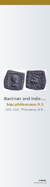 Bactrian and Indo-Greek Coinage Philoxenus 9.5 — CANOA