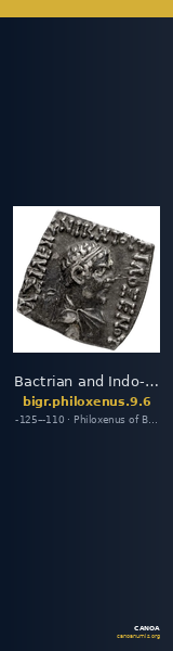 Bactrian and Indo-Greek Coinage Philoxenus 9.6 — CANOA